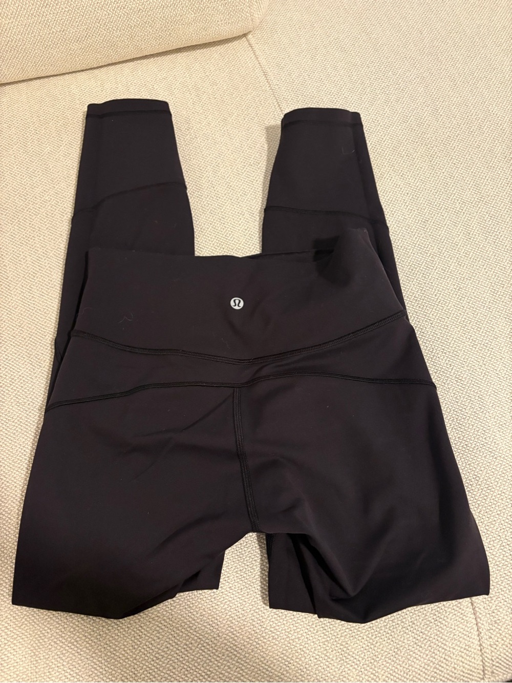 Lululemon Black High-Rise in the groove Leggings